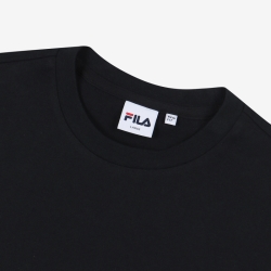 Fila B.B Logo - Miesten Poolopaita - Mustat | FI-91567